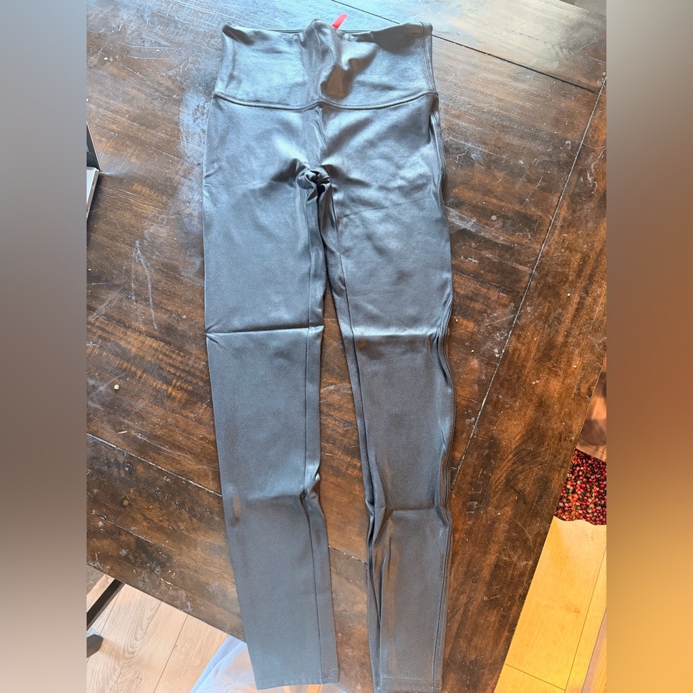 Spanx faux leather leggings